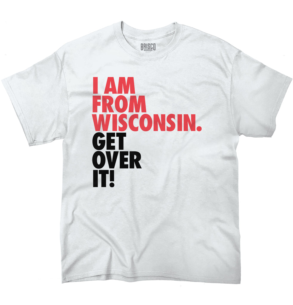 Wisconsin State T Shirt Cool 