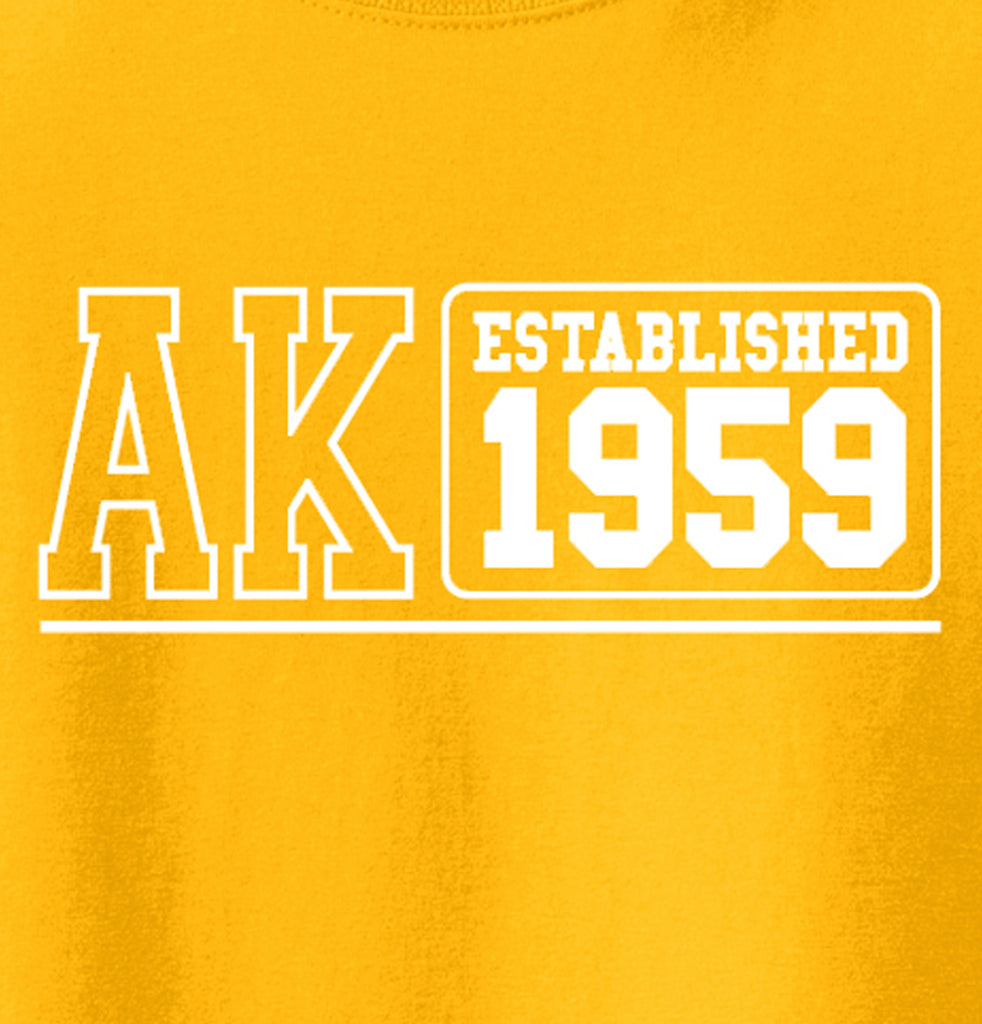 Alaska State - Sport Printed Missy Fit T-Shirt