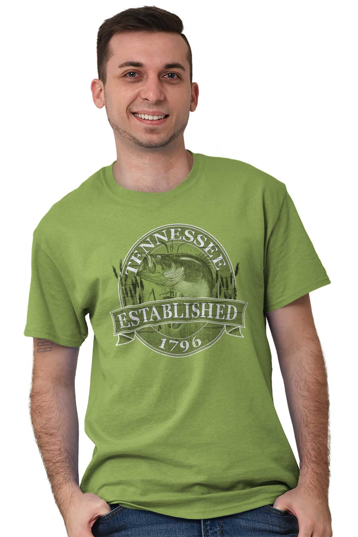 Tennessee Heavy Cotton T-Shirt | The Volunteer Established 1796