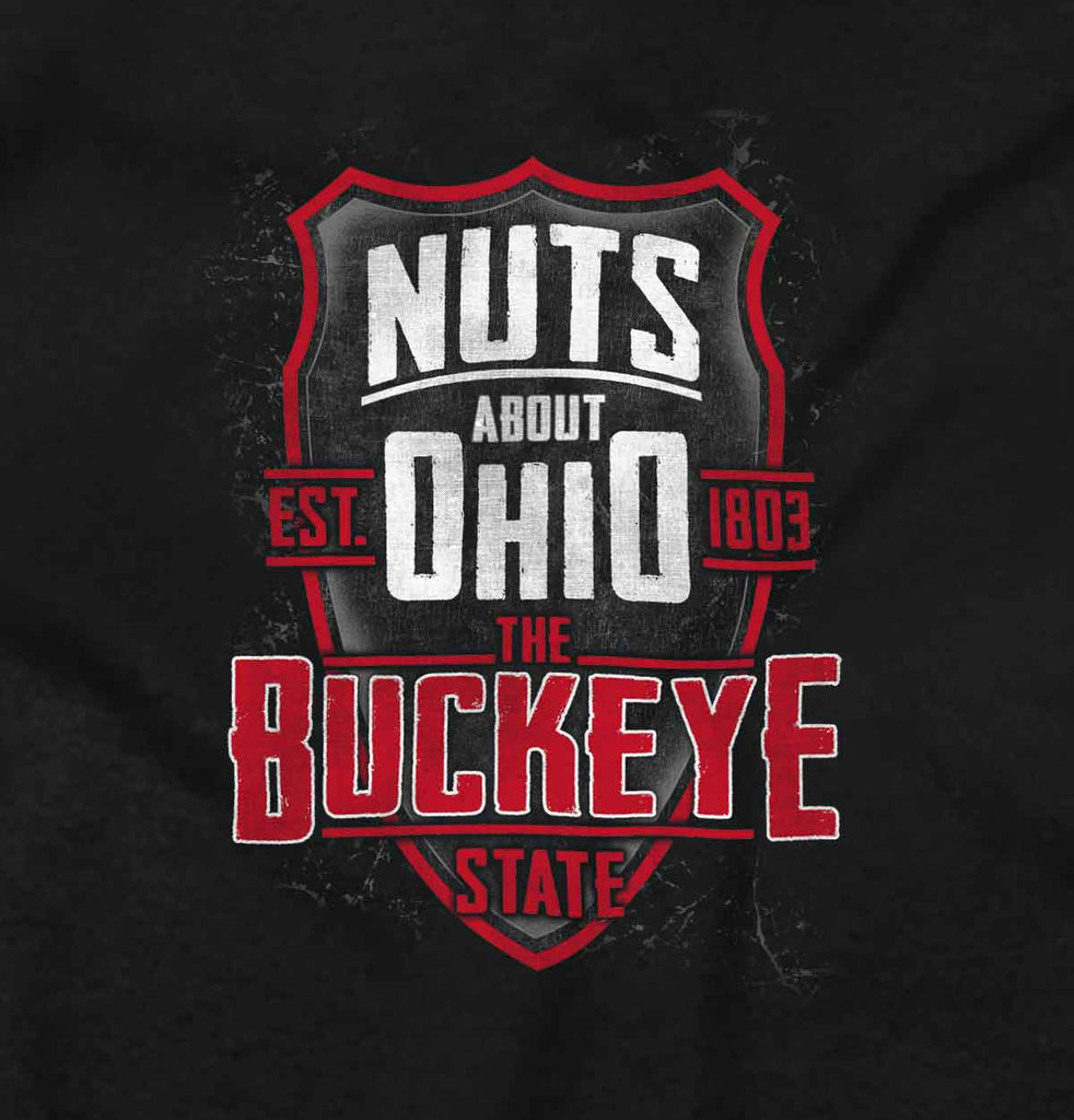 Nuts about Ohio Ladies T-Shirt