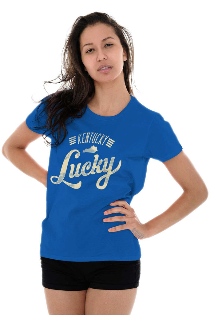 Lucky Ladies T Shirt | Website Name – Brisco USA