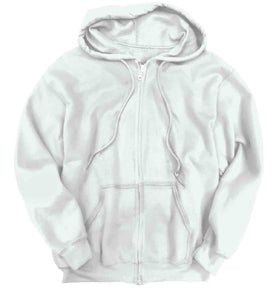 White | Zip Hoodie | Christian Gifts Hoodie | Christian Strong