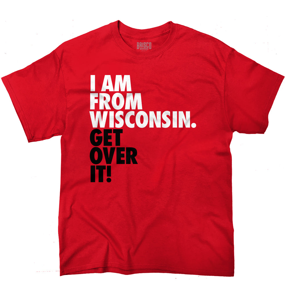 Wisconsin State T Shirt Cool 