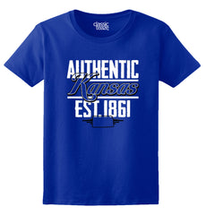 Kansas State - Map Printed Missy Fit T-Shirt