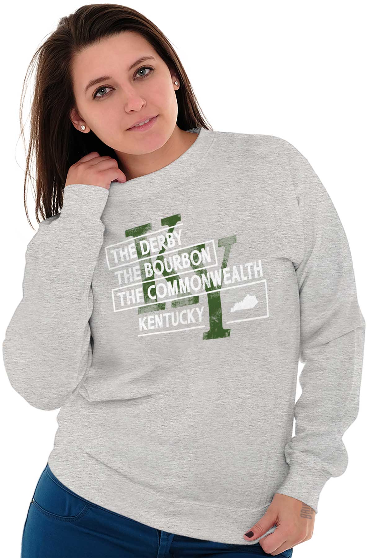 Derby Bourbon Crewneck Sweatshirt | Website Name – Brisco USA