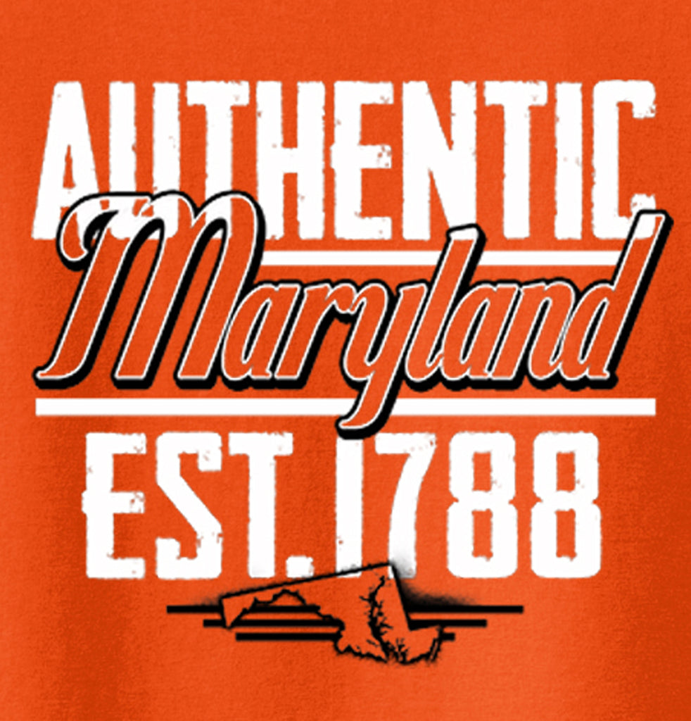 Maryland State - Map Printed Missy Fit T-Shirt