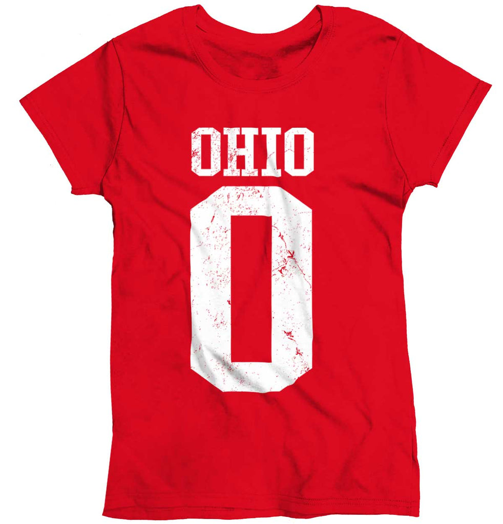 Ohio 0 Ladies T-Shirt